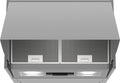Bosch DEM66AC00 hotte escamotable Série 2 - largeur 60 cm débit 620 m3 h - 3 vitesses aspiration et LED - acier inoxydable argenté 256 W pièces lavables lave vaisselle