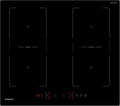 Gudsunal Plaque à induction encastrable 7200 W - 4 foyers avec double Flex Zone - 9 niveaux et fonction Booster - Minuterie arrêt automatique et sécurité enfant