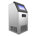 CO Z machine à glaçons commerciale - production 73 kg en 24 h 45 glaçons par cycle - stockage 10 kg acier inoxydable - puissance 300 W pour bar café restaurant bureau