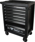 BRILLIANT TOOLS BT152900 - Chariot atelier vide 7 tiroirs - Modèle verrouillable Powered by KS TOOLS - Format 77 x 47 x 98 cm pour garage et rangement outils