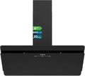 Cecotec Bolero Flux DT 908000 Glass Black Hotte 90 cm - Débit 800 m3 par h avec 3 niveaux et Booster - Commande tactile LED - Façade verre noir classe A++
