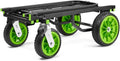 Gravity CART L 01 B - Chariot multifonction grand format charge 170 kg - Structure acier 4 roues polyuréthane acier - Modèle noir compact pour transport de matériel
