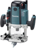 Makita RP2302FC07 défonceuse plongeante - puissance 2300 W pince 12 mm - alimentation filaire 230 V poids 6,2 kg - outil professionnel pour fraisage du bois