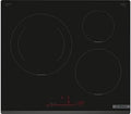 Bosch PIJ631HB1E plaque induction Série 6 - 3 foyers 60 cm - Table de cuisson vitrocéramique noire avec minuterie et sécurité